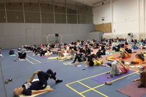 den s jógou v Ostravě 2019, cvičení 3