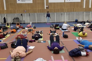 den s jógou v Ostravě 2019, cvičení 4