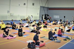 Den s jógou v Ostravě 2021 - cvičení
